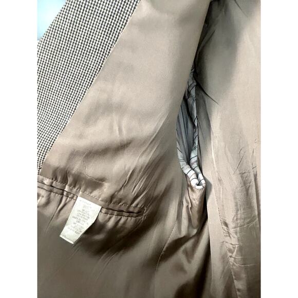 Vintage Ralph Lauren Houndstooth Sport Coat Costume Theater Academia 42R Retro - Picture 13 of 13